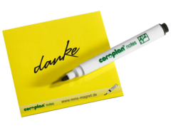 Klebezettel magnetisch