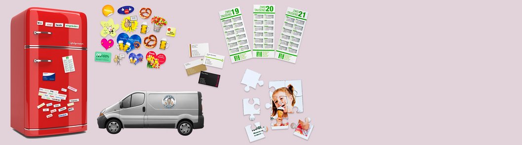 Magnetische Lösungen im Bereich Werbemittel