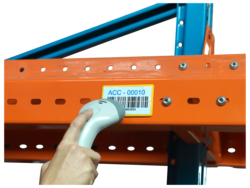 Magnetischer Etikettenhalter für barcode scanner