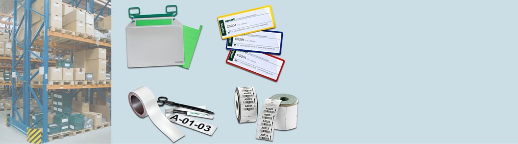 Flexible Lagerbeschriftung