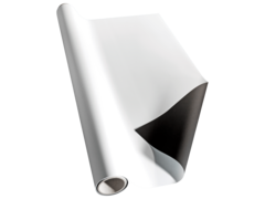 Bedruckte Eisenfolie für den Messebau