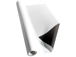 Bedruckte Eisenfolie für den Messebau